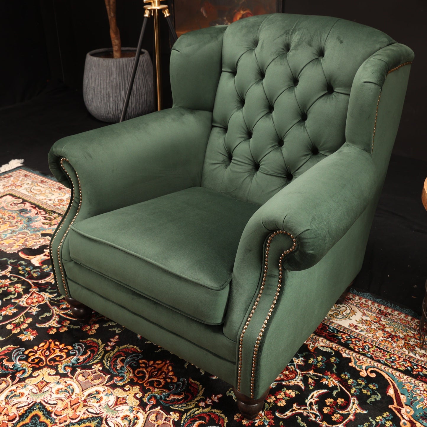 Chatsworth Chesterfield Wing Chair