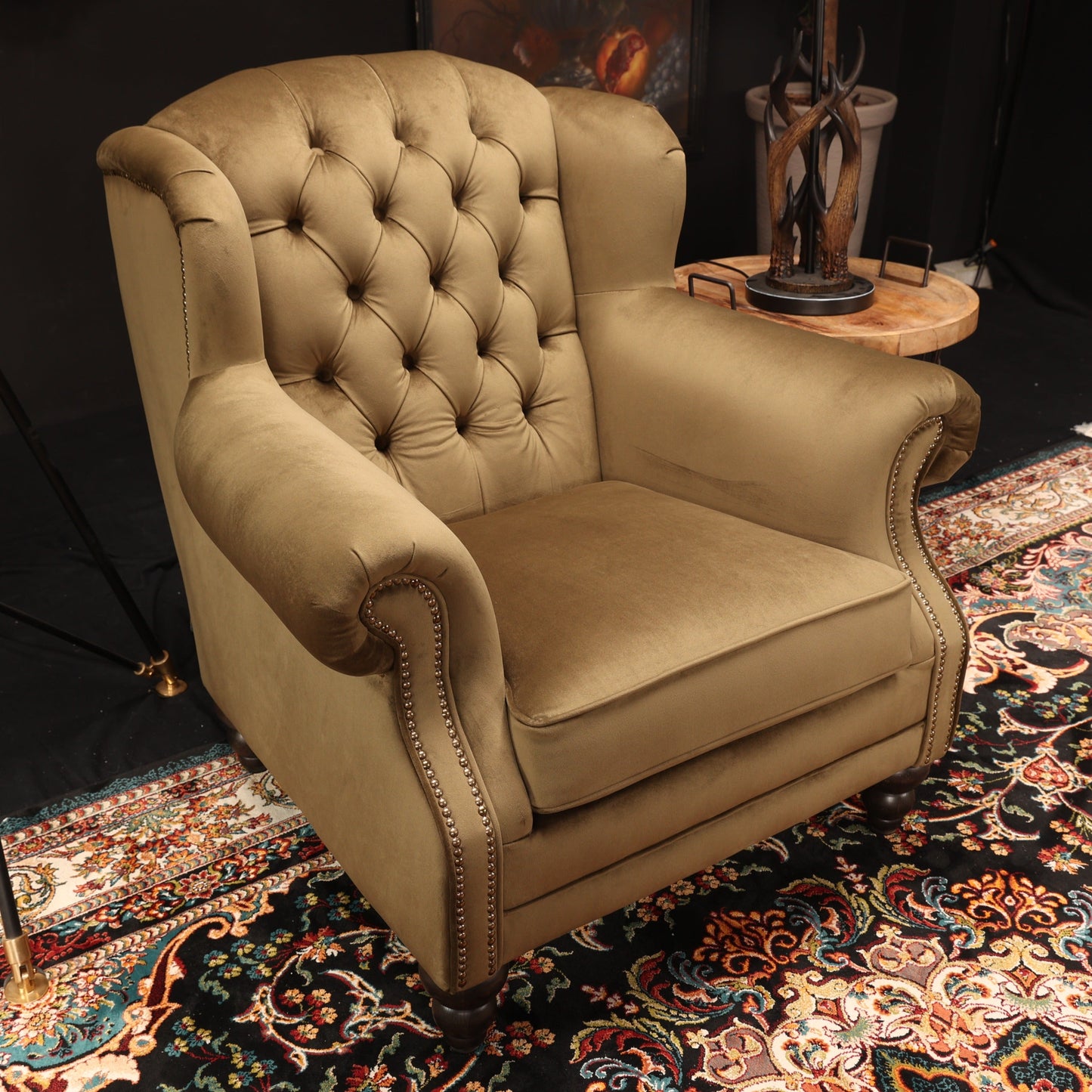 Chatsworth Chesterfield Wing Chair