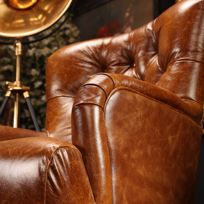 Regency Chesterfield Arm Chair