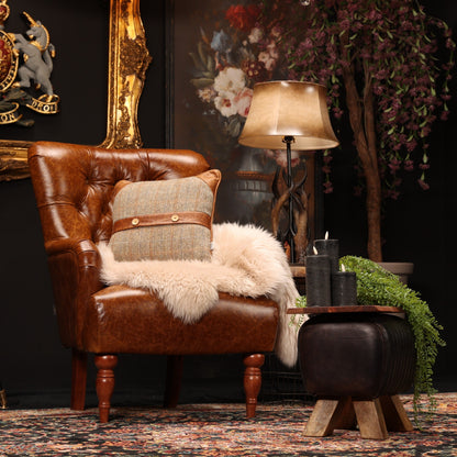 Regency Chesterfield Arm Chair