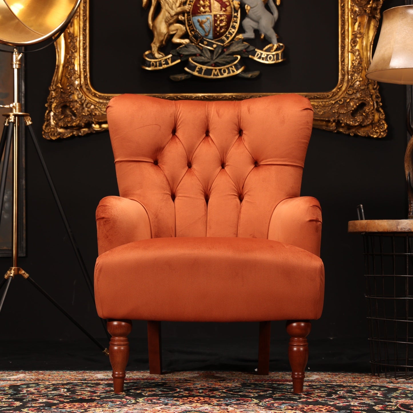 Regency Chesterfield Arm Chair