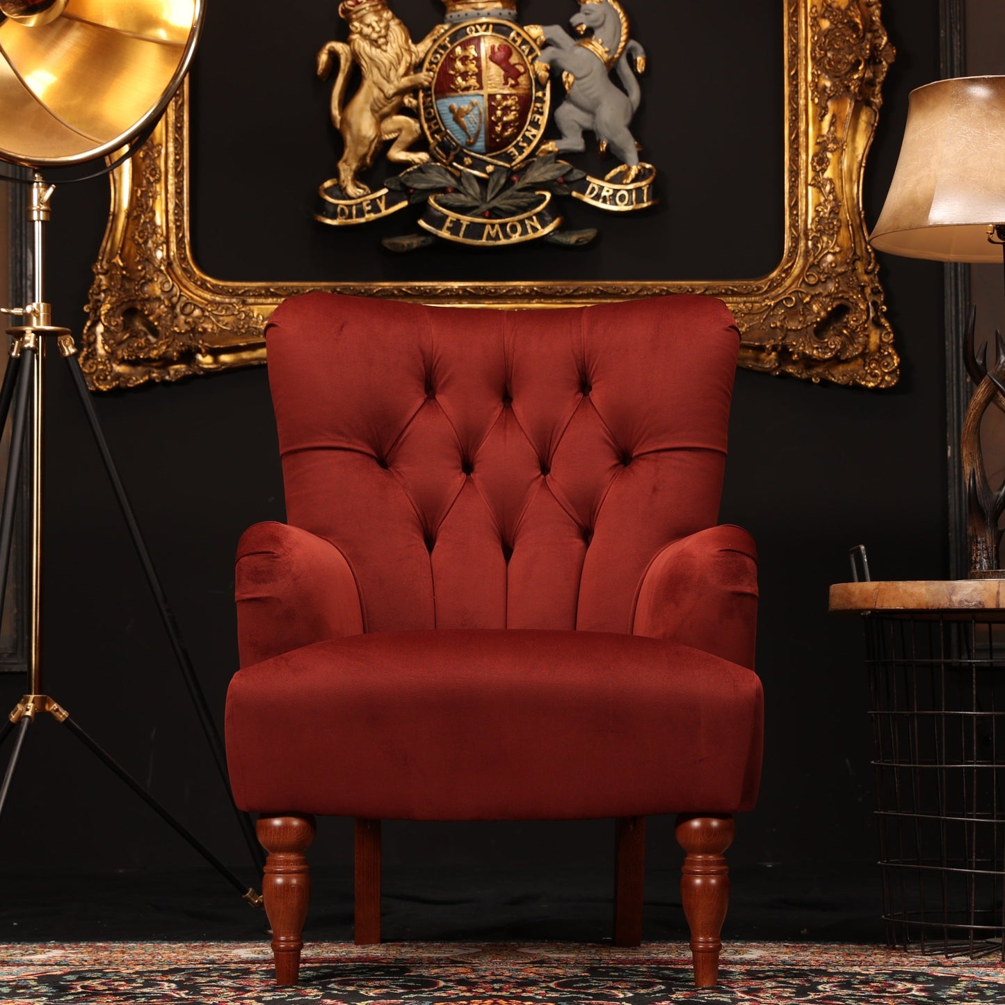 Regency Chesterfield Arm Chair