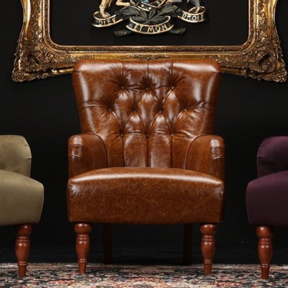 Regency Chesterfield Arm Chair